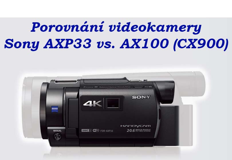 Porovnání velikostí AX100 a APX33 