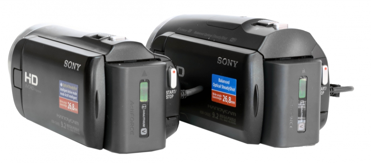 Videokamery Sony HDR-CX450 a CX625