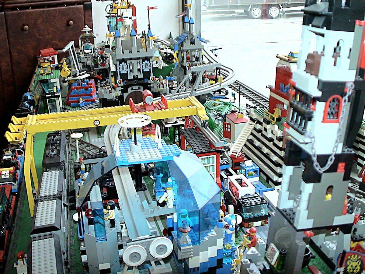 Stavebnice Lego před přestavbou prodejny
