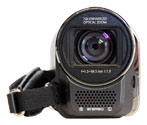 Objektiv kamery Panasonic HC-V10 (Kliknutí zvětší)