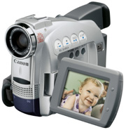 Canon MV600: LCD