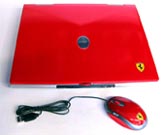 červená barva Ferrari: i na myšce! (Klikni pro zvětšení)