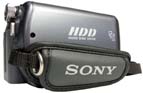 Pohled na Sony SR70 z pravé strany (Klikni pro zvětšení)