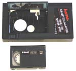 Adaptér pro kazety VHS-C do videa VHS (Klikni pro zvětšení)