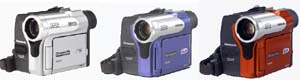 Panasonic NV-GS10: tricolor