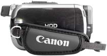 Canon HG10 v pohledu z pravé strany (Klikni pro zvětšení)