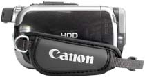 Canon HG10 v pohledu z pravé strany (Klikni pro zvětšení)