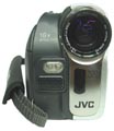 Videokamera JVC GR-D73 zepředu (Klikni pro zvětšení)