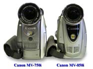 Srovnání MV750i a MV850i zepředu (Klikni pro zvětšení)
