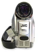 Videokamera JVC GR-D240 zepředu… (Klikni pro zvětšení)