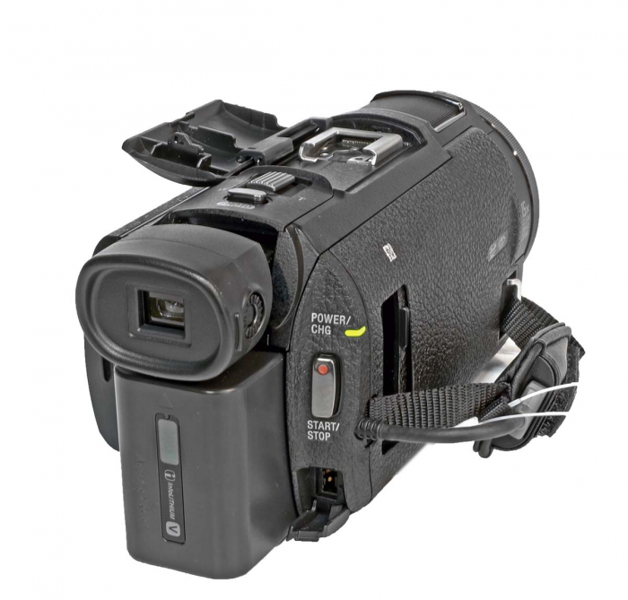 Videokamera SONY FDR-AX33 zezadu