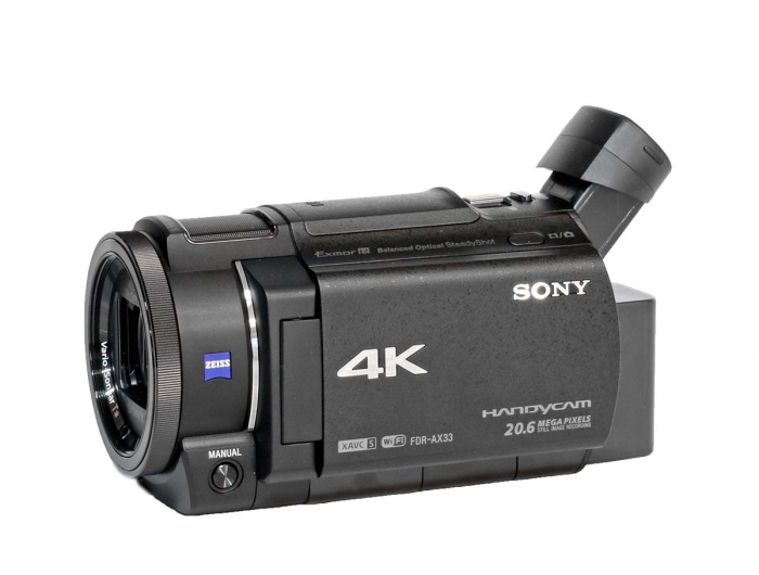 Videokamera SONY FDR-AX33 - hledáček