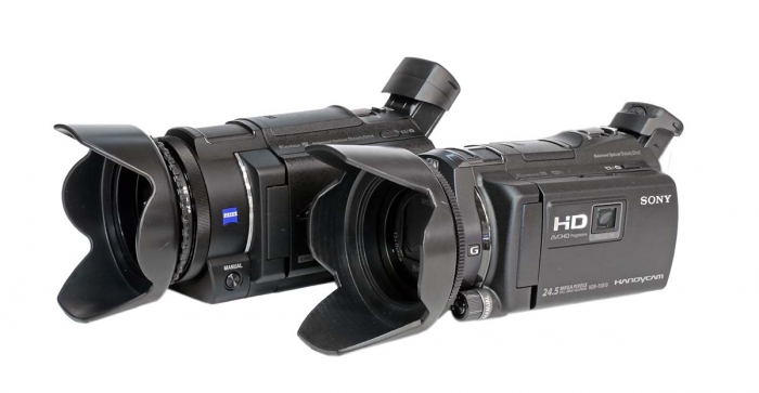 Videokamery SONY AX33 a SONY PJ810 s clonami