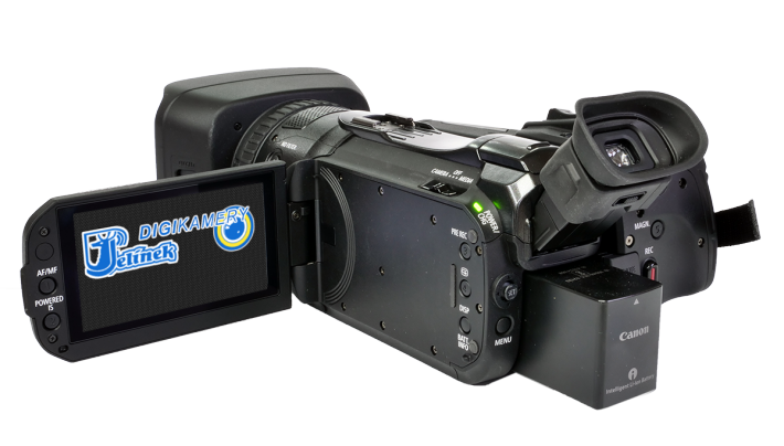 Videokamera Canon Legria GX10 zezadu