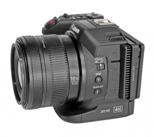 Videokamera CANON XC10: ZOOM na nule