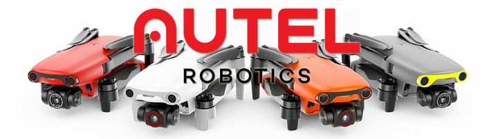 Barevné kvarteto vyspělých dronů firmy Autel je IN...