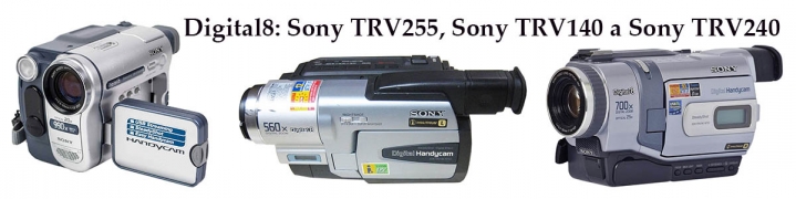 Bazar Videokamer a 3x model Digital8 od firmy Sony