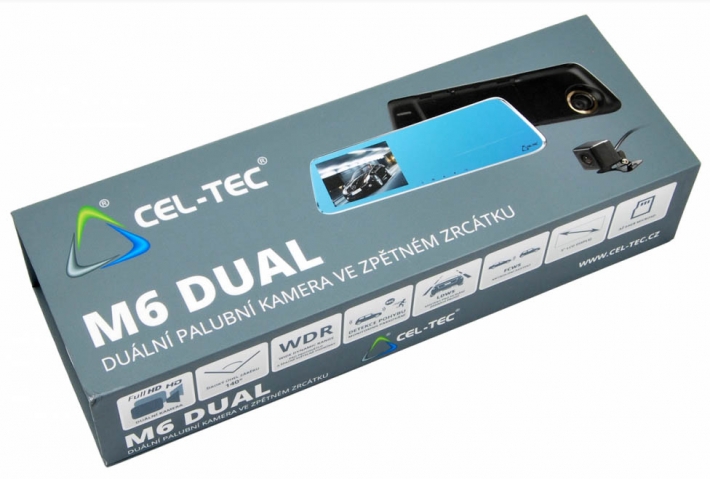 Souprava palubní kamerky Cel-Tec M6 DUAL