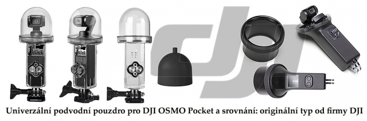Podvodní pouzdro DJI OSMO Pocket čínské produkce