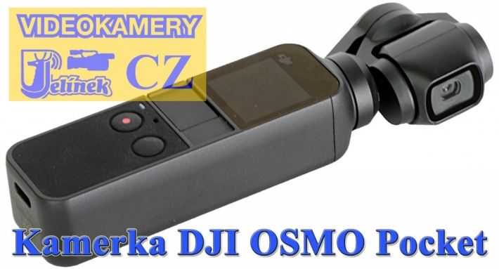 Kamerka DJI OMSO Pocket v názorné perspektivě