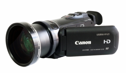 Videokamera Canon Legria HF G25 s předsádkou