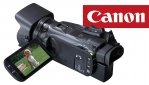 Canon LEGRIA HF G70 v zadní perspektivě s ovládáním