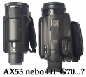 Sony FDR-AX53 versus Canon LEGRIA HF G70: shora 