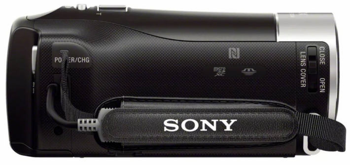 Videokamera Sony HDR-PJ410: design zprava zboku
