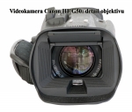 Videokamera Canon HF G50: pohled do objektivu... 