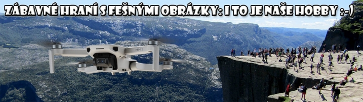 Koláž obrázků z norské dovolené s Videokamerou...