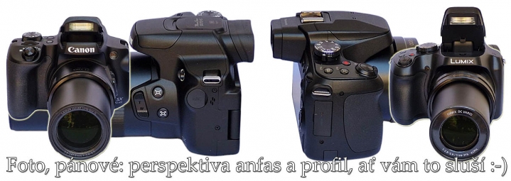 ULTRAZOOMOVÉ krásky Canon a Panasonic v detailech
