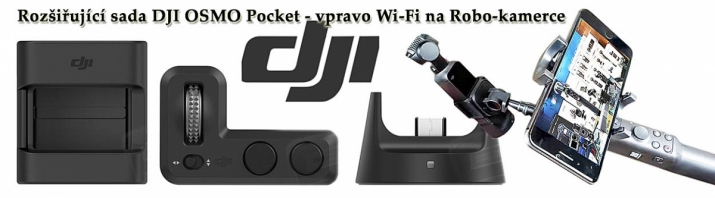 DJI OSMO Pocket a jeho praktické doplňky do terénu