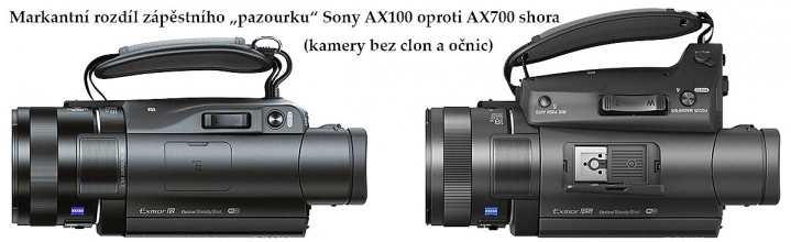 Krásně VIDEOKAMERY Sony FDR-AX100 a FDR-AX700