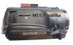 Sony FDR-AX53 v detailu z pravoboku: MULTI-zdířka 