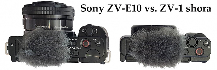 Loňská VLOG-FOTO-KAMERA Sony ZV-1 a letošní ZV-E10