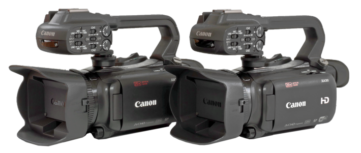 Videokamery XA11 a XA30 vedle sebe: srovnání...