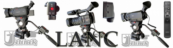 Ovládání LANC: příklady s videokamerami, Čína i Sony...