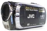 JVC HM200 v přední perspektivě (Kliknutí zvětší)