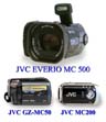 Trojice ze známých MPEG-strojů JVC (Klikni pro zvětšení)
