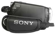 Sony HDR-HC7: pohled z pravé strany (Klikni pro zvětšení)