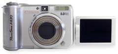 Nový fotoaparát Canon PS A630 (Klikni pro zvětšení)