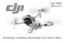 Nejmenší Dron DJI Mavic Mini: spodní detail při letu...