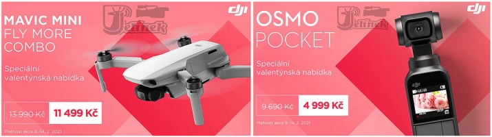 AKCE DJI jako Brno: Drony Mavic Mini a Kapsička 1 
