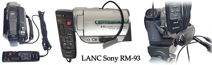 Kabelové ovládání Sony RM-93 je historické; a funkční 