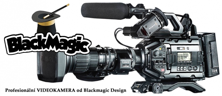 Jeden z HIGH-modelů Videokamer Blackmagic Design