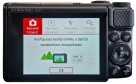 Canon PS-SX740: První podkarta hlavní nabídky přístroje