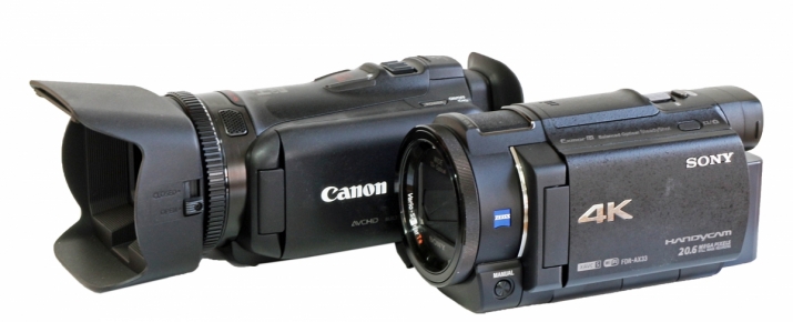 Videokamery Canon HF G26 versus Sony FDR-AX33