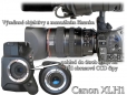 HDV-kamera Canon XHLH1 a pohled do útrob na 3CCD