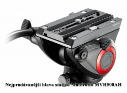 Nejprodávanější stativová hlava Manfrotto MVH500AH  