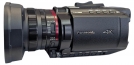 Panasonic HC-X1600 bez očnice - detaily ovládání zleva 